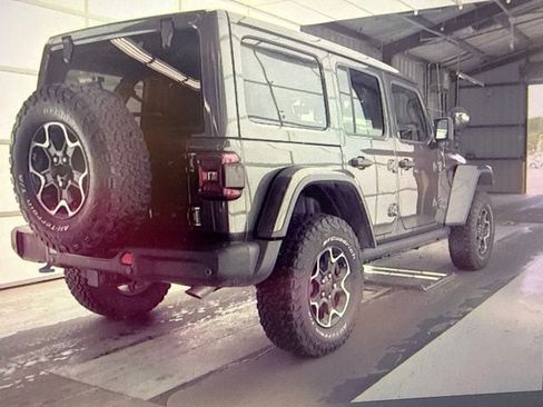 Used 2021 Jeep Wrangler Unlimited Rubicon 4xe w/ Steel Bumper Group AWD/4WD image 3