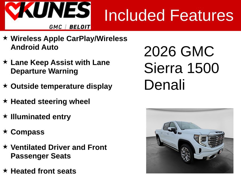 New 2026 GMC Sierra 1500 Denali AWD/4WD image 3