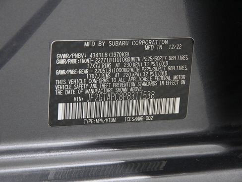 Used 2023 Subaru Crosstrek 2.0i Premium image 22