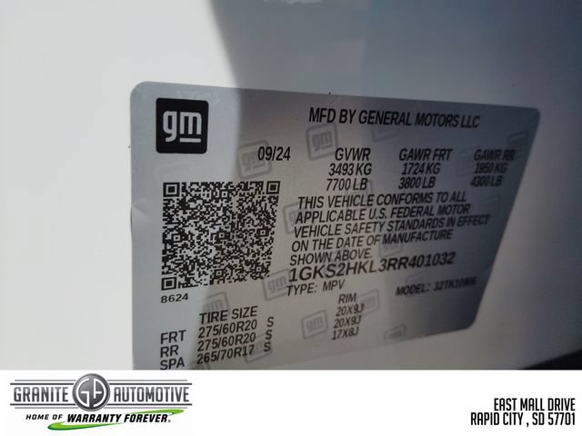 Used 2024 GMC Yukon XL AT4 w/ Technology Package AWD/4WD image 30