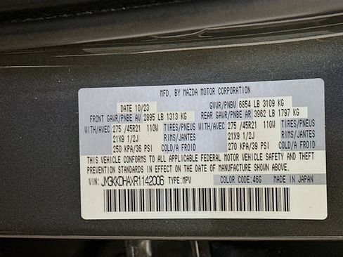 Used 2024 MAZDA CX-90 Plug-In Hybrid w/ Premium Pkg AWD/4WD image 12