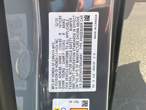 Used 2025 Honda Civic Sport image 11