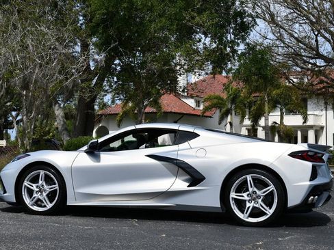 Used 2024 Chevrolet Corvette Stingray Coupe w/ Chrome Exterior Badge Package image 4