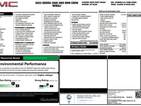 Used 2023 GMC Sierra 3500 Denali w/ Denali Ultimate Package AWD/4WD image 43