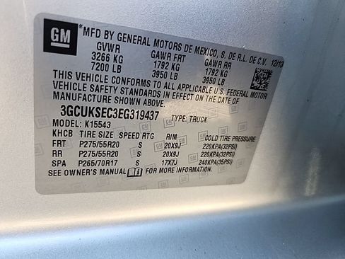 Certified 2014 Chevrolet Silverado 1500 LTZ Z71 w/ LTZ Plus Package AWD/4WD image 50
