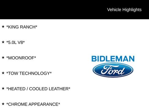 Used 2021 Ford F150 King Ranch w/ Equipment Group 601A High AWD/4WD image 3