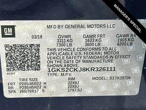 Used 2019 GMC Yukon Denali w/ Denali Ultimate Package image 34