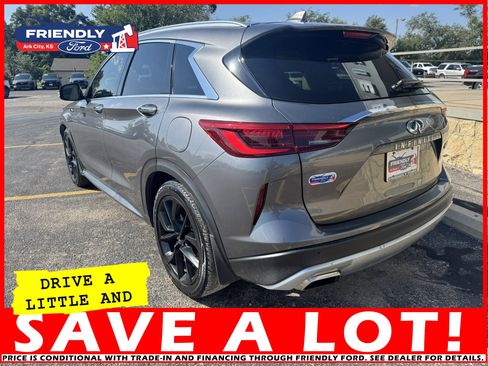 Used 2021 INFINITI QX50 Autograph w/ Premium White Leather Package image 3