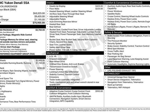 Used 2016 GMC Yukon Denali w/ Open Road Package RWD image 7