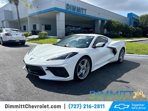 Certified 2024 Chevrolet Corvette Stingray Preferred Cpe w/ Battery Protection Package RWD image 1