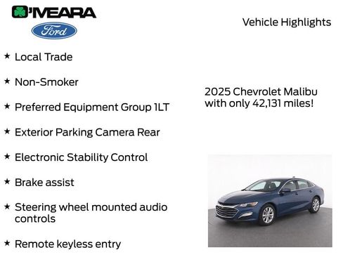 Used 2025 Chevrolet Malibu LT FWD image 7