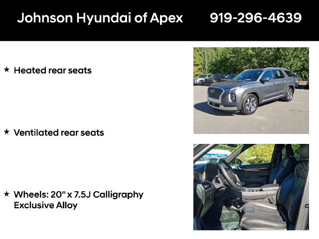 Certified 2021 Hyundai Palisade Calligraphy w/ Cargo Package AWD/4WD image 24