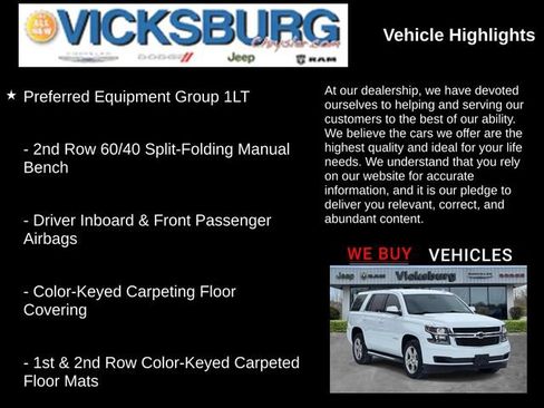 Used 2016 Chevrolet Tahoe LT w/ Max Trailering Package image 25