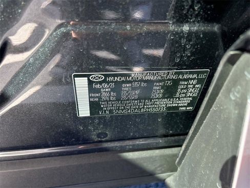 Certified 2023 Hyundai Santa Fe Limited w/ Cargo Package image 39