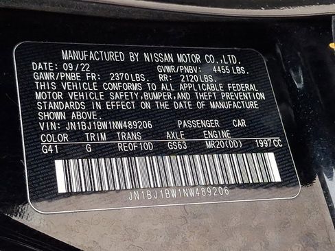 Used 2022 Nissan Rogue Sport SV w/ Technology Package image 27