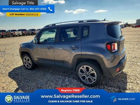 Used 2016 Jeep Renegade Limited AWD/4WD image 3