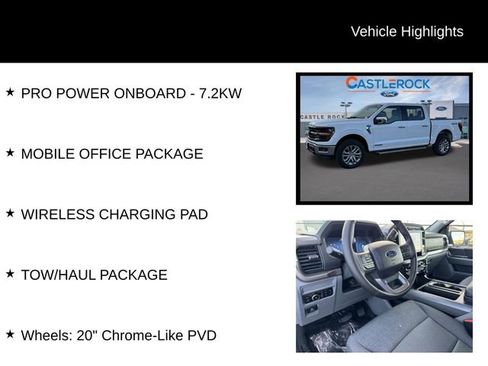 New 2025 Ford F150 XLT w/ Equipment Group 302A MID image 7