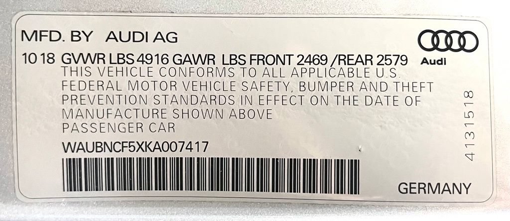 Used 2019 Audi A5 2.0T Premium Plus w/ Premium Plus AWD/4WD image 24