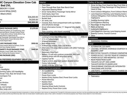 Used 2024 GMC Canyon Elevation w/ Convenience Package