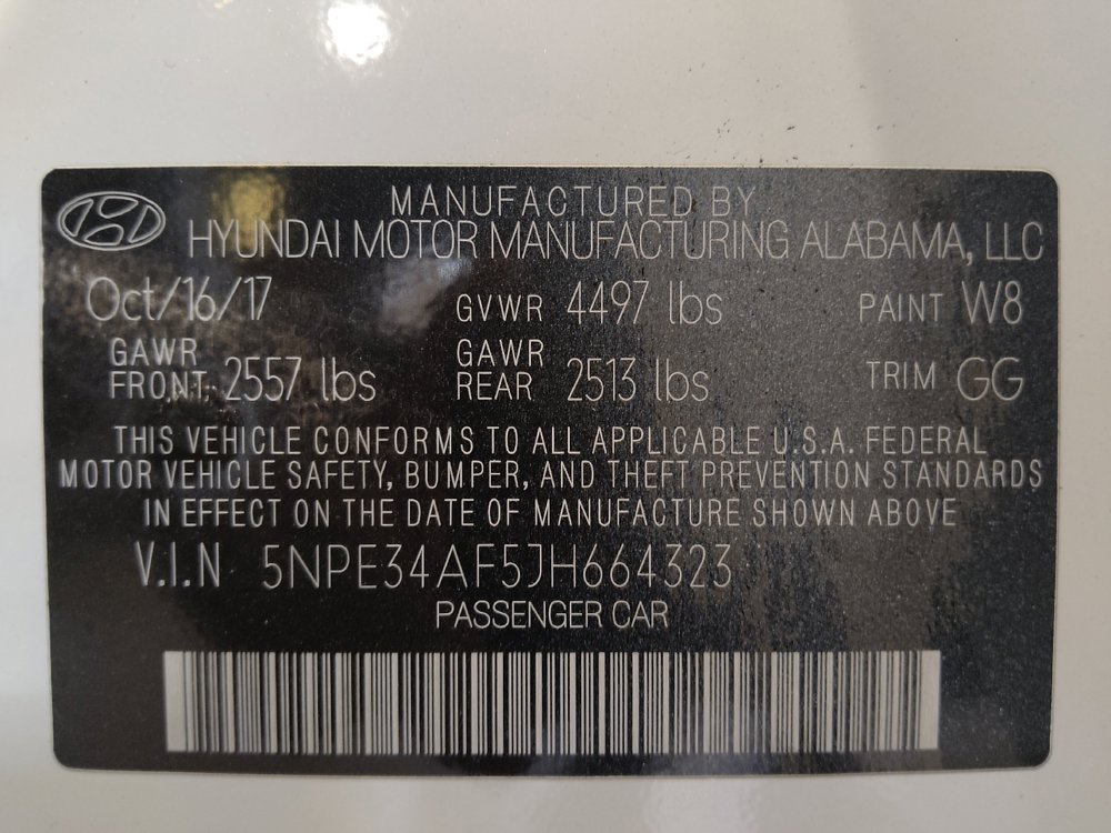 Used 2018 Hyundai Sonata SEL w/ Tech Package 02 FWD image 33