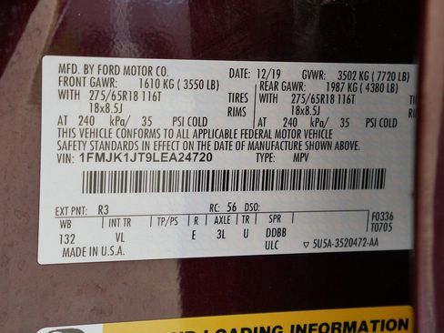 Used 2020 Ford Expedition Max XLT AWD/4WD image 72
