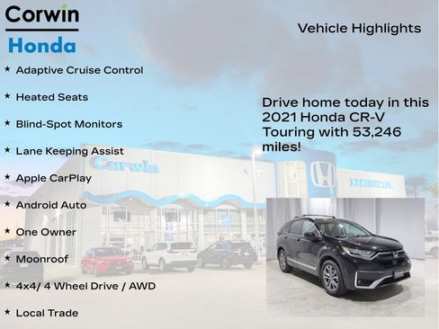 Used 2021 Honda CR-V Touring image 6