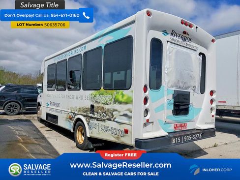 Used 2019 Ford E-450 and Econoline 450 Super Duty w/ Shuttle Bus Prep Package RWD image 3