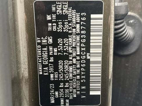 Used 2023 Kia Telluride S w/ S Sunroof Package AWD/4WD image 11