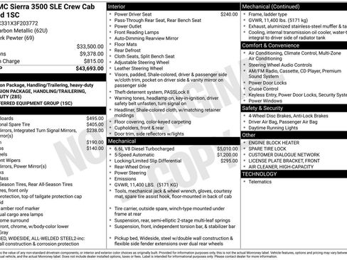 Used 2003 GMC Sierra 3500 SLE image 13