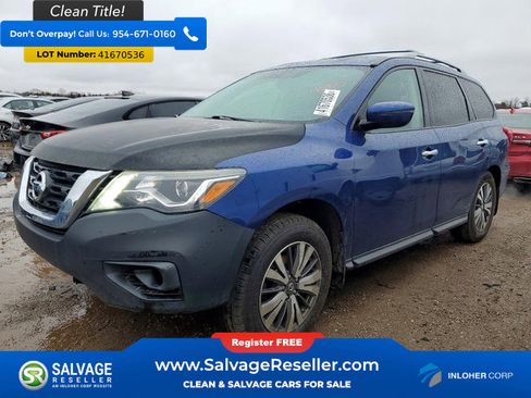 Used 2017 Nissan Pathfinder SV image 1