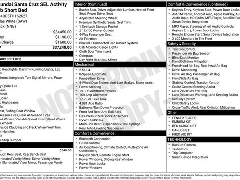 New 2026 Hyundai Santa Cruz SEL FWD image 4