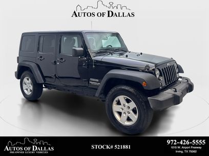 Used 2015 Jeep Wrangler Unlimited Sport w/ Quick Order Package 24S