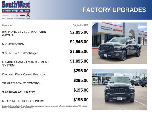 New 2026 RAM 1500 Lone Star AWD/4WD image 11