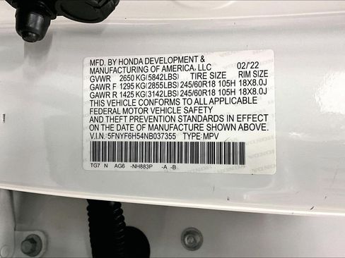 Used 2022 Honda Pilot EX-L image 19