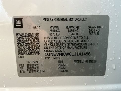 Used 2020 Chevrolet Traverse High Country AWD/4WD image 24