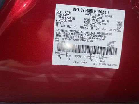 Used 2025 Ford Explorer ST-Line w/ Premium Package RWD image 11