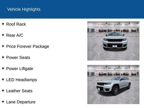 Used 2023 Jeep Grand Cherokee L Limited AWD/4WD image 2