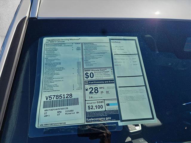 New 2027 BMW X1 xDrive28i w/ Convenience Package AWD/4WD image 18