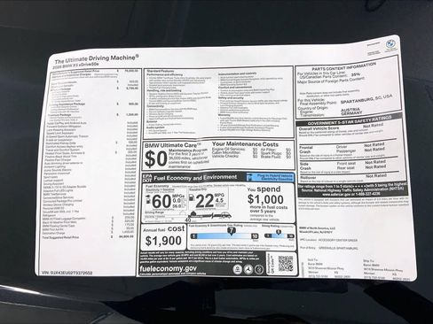 New 2026 BMW X5 xDrive50e w/ M Sport Package image 22