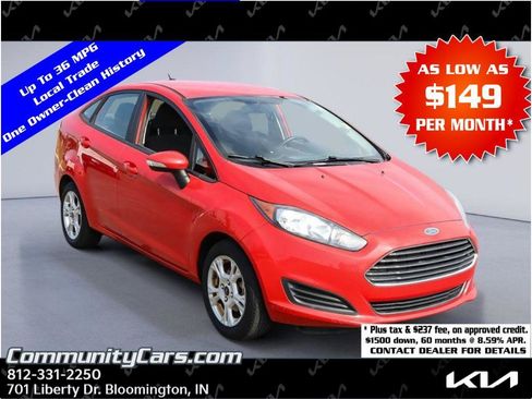 Used 2015 Ford Fiesta SE w/ Comfort Package FWD image 1