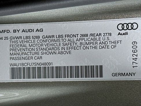 Used 2025 Audi A5 2.0T Premium w/ Convenience Package image 24