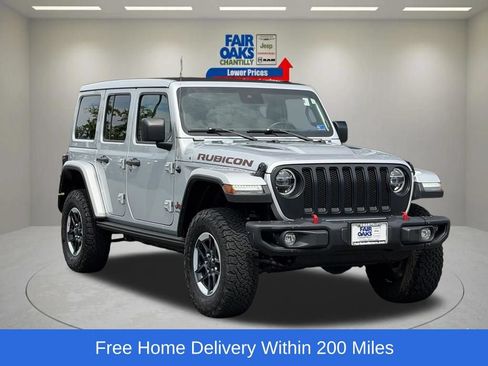 Used 2022 Jeep Wrangler Unlimited Rubicon w/ Steel Bumper Group AWD/4WD image 1