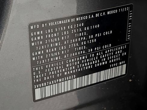 Used 2023 Volkswagen Tiguan S w/ Driver Assistance Package image 28