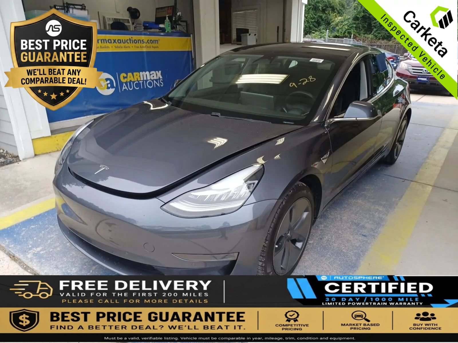 Used 2019 Tesla Model 3 Standard Range Plus RWD image 1