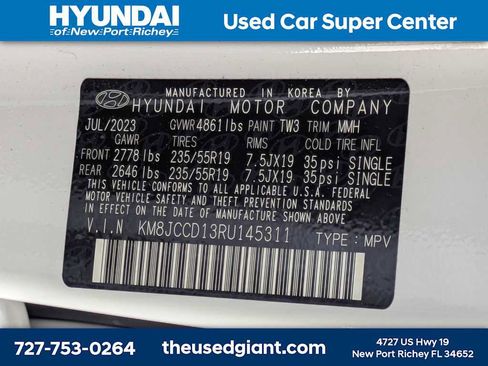 Used 2024 Hyundai Tucson SEL AWD/4WD image 43