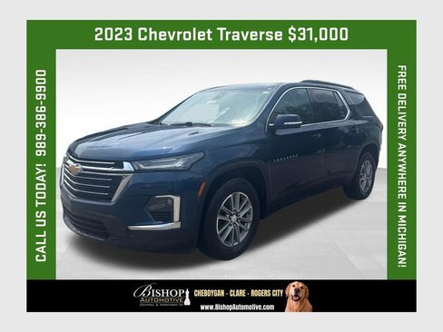 Used 2023 Chevrolet Traverse LT w/ LPO, Floor Liner Package AWD/4WD image 1