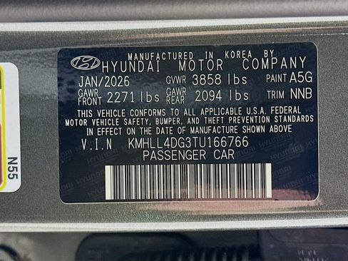 New 2026 Hyundai Elantra SE w/ Cargo Package image 22