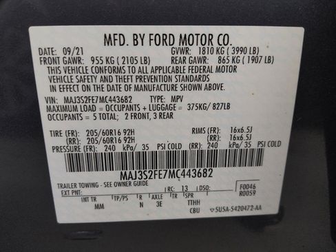 Used 2021 Ford EcoSport S image 33