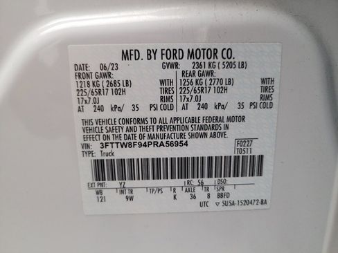 Used 2023 Ford Maverick XL w/ Equipment Group 100A Standard AWD/4WD image 33