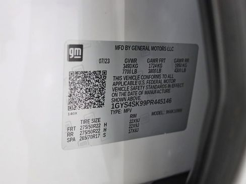 Used 2023 Cadillac Escalade ESV V w/ LPO, ONYX Package AWD/4WD image 50
